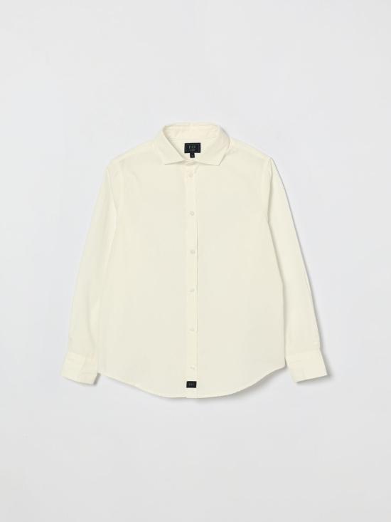 26SS [키즈] 페이 셔츠 FW5Q20P0013 101 Ivory