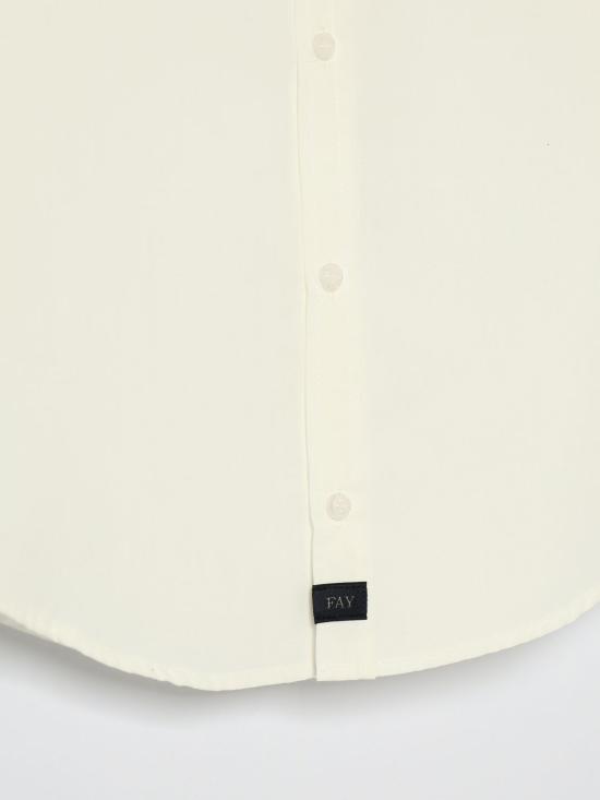 26SS [키즈] 페이 셔츠 FW5Q20P0013 101 Ivory - FAY