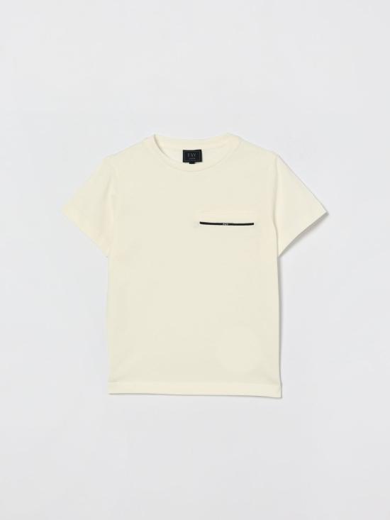 26SS [키즈] 페이 티셔츠 FY8P51Z3708 101 Ivory