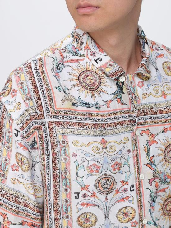 26SS 저스트까발리 셔츠 80OALF01CNF05 R85 Brown - JUST CAVALLI