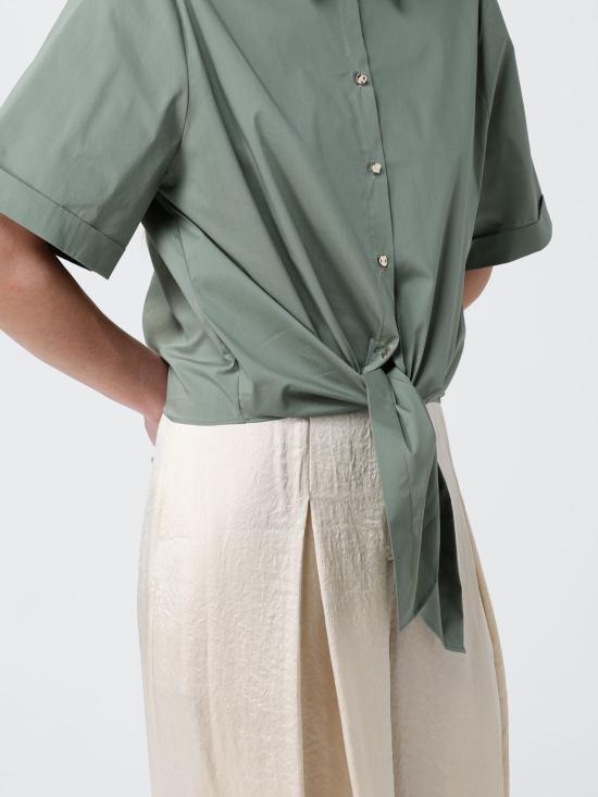 26SS 리우조 셔츠 CA6281T297A P9639 Green - LIU JO