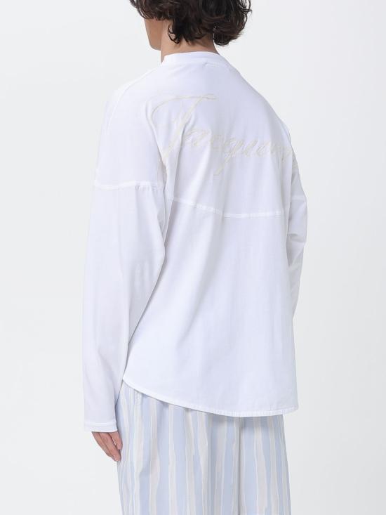 26SS 자크뮈스 반팔 티셔츠 TSM00587AJ00029 1NV White - JACQUEMUS