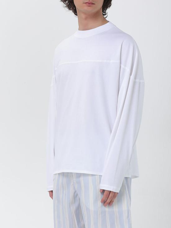 26SS 자크뮈스 반팔 티셔츠 TSM00587AJ00029 1NV White - JACQUEMUS