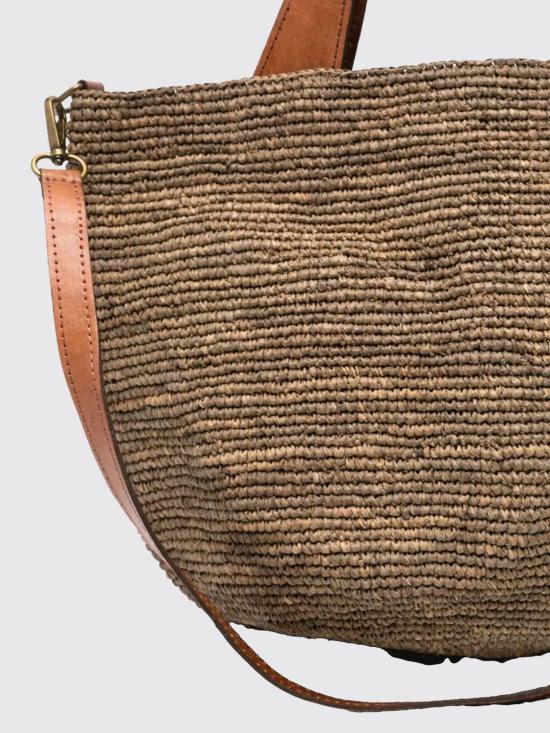 26SS 이벨리브 토트백 MIROZY DARK TEA Brown - IBELIV