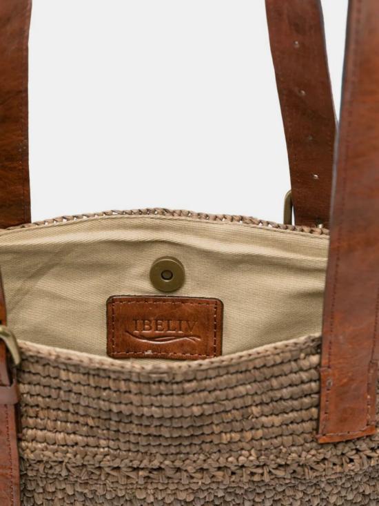 26SS 이벨리브 숄더백 NOMADE DARK TEA Brown - IBELIV