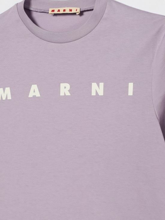 26SS [키즈] 마르니 티셔츠 M01601M00RF 0M612 Lilac - MARNI