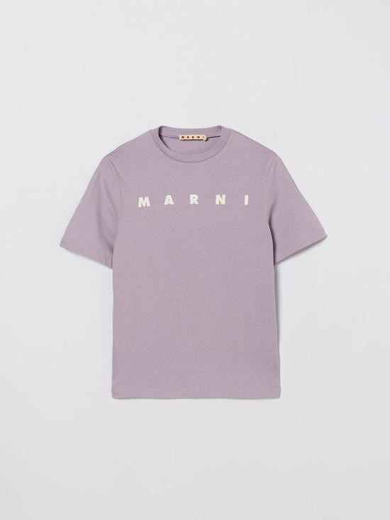 26SS [키즈] 마르니 티셔츠 M01601M00RF 0M612 Lilac