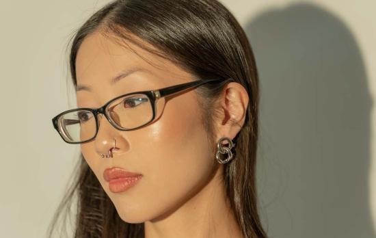  Milk & Rose 이어링 밀크앤로즈 더블 루프 후프 - OTHER BRANDS