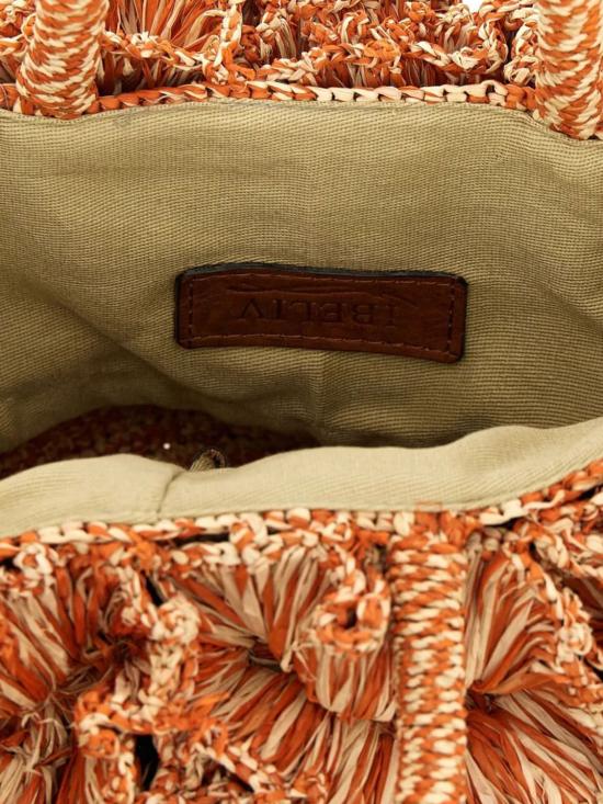 26SS 이벨리브 토트백 CORAL BRICK Red - IBELIV