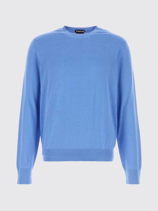 26SS 톰포드 스웨터 KCL057YMS135 UDH Blue 1 - TOMFORD