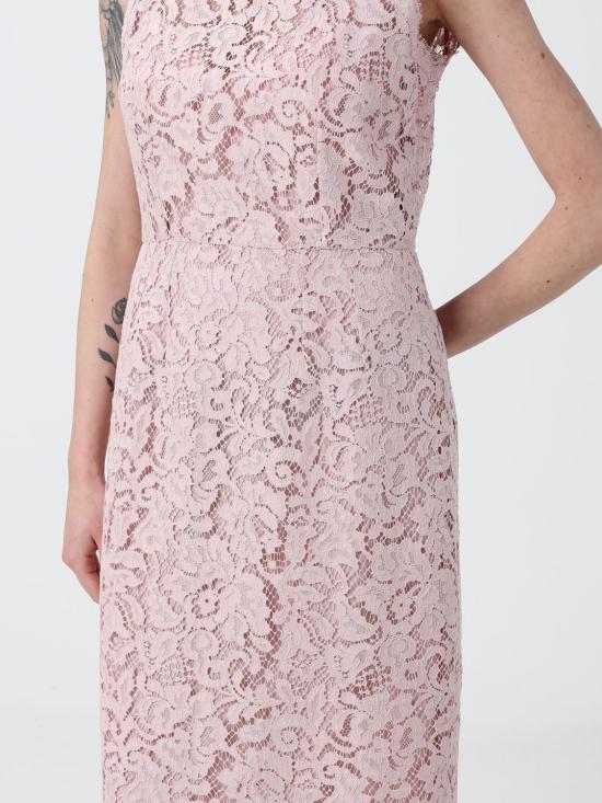 26SS 돌체앤가바나 코르도네토 레이스 드레스 F6H0ZTHLMTB F1246 Pink - DOLCE & GABBANA