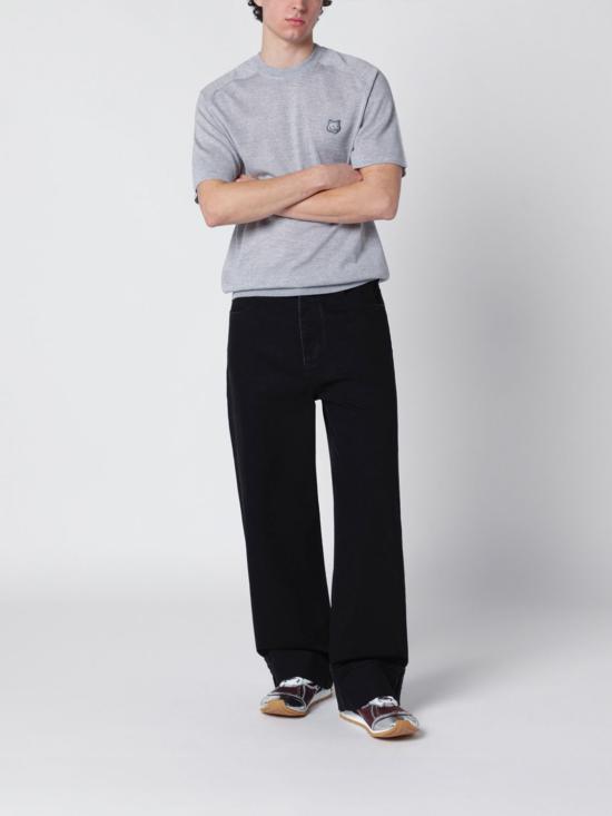 26SS 메종키츠네 스웨터 QM00804KT1181 H150 Grey - MAISON KITSUNE