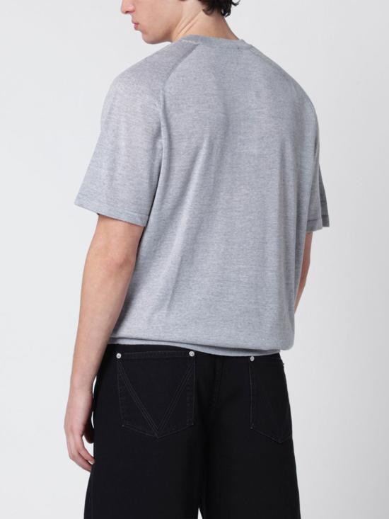 26SS 메종키츠네 스웨터 QM00804KT1181 H150 Grey - MAISON KITSUNE