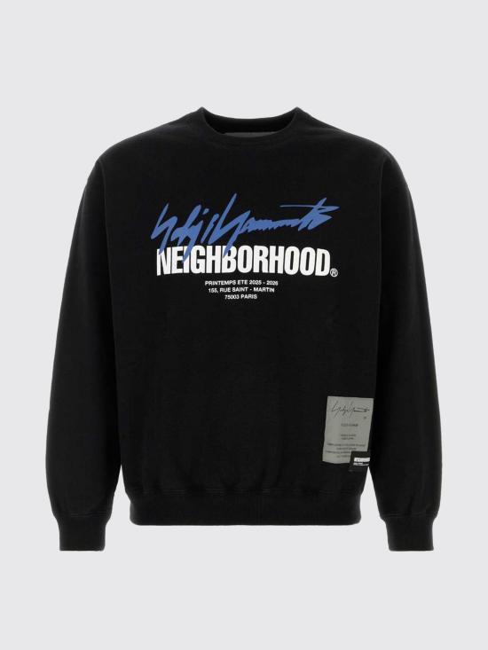 26SS 요지 야마모토 긴팔 티셔츠 HKT99999 2 Black - YOHJI YAMAMOTO