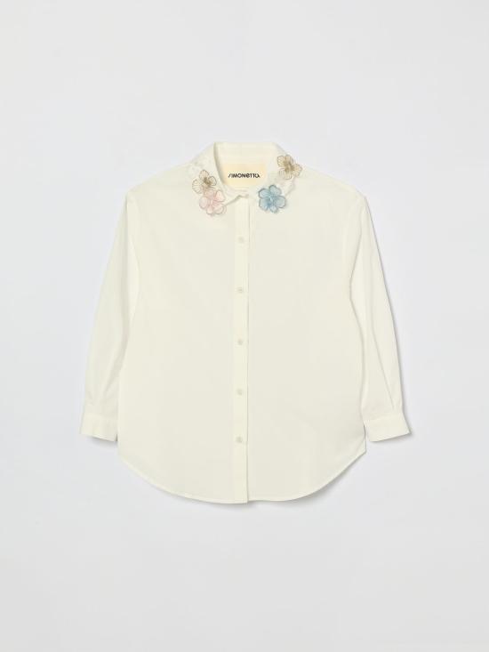 26SS [키즈] 시모네타 셔츠 SY5A20P0013 101MC Ivory