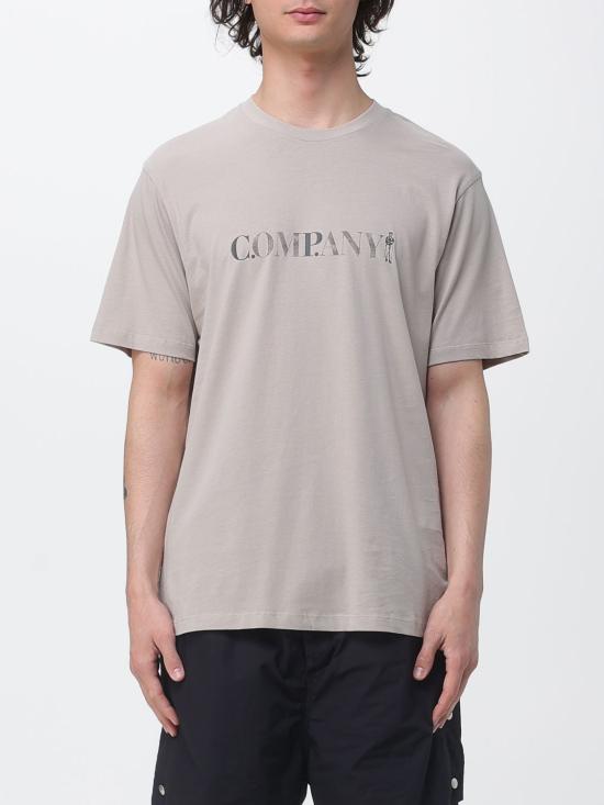 26SS 씨피 컴퍼니 30/1 저지 숏슬리브 로고 티셔츠 20CMTS085A005100W 904 Cream