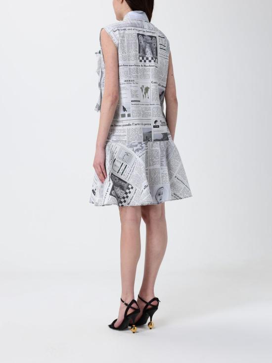 26SS 모스키노 미디 원피스 04530451 2484 Multicolor - MOSCHINO