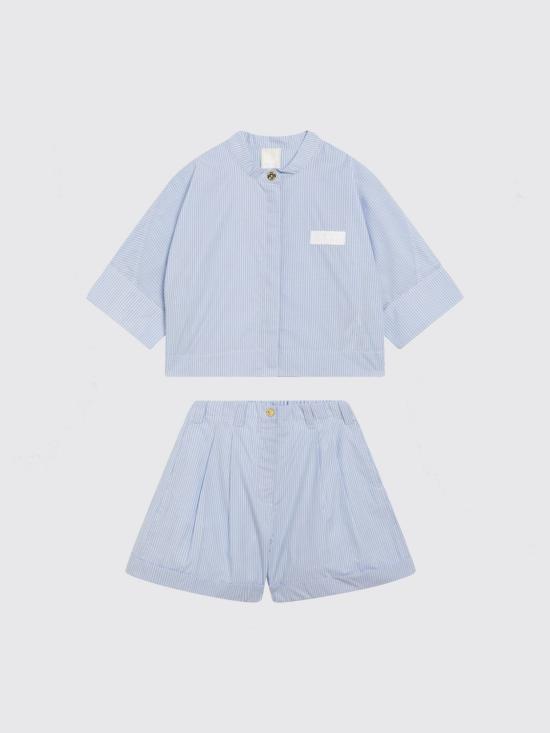 26SS [키즈] 지방시 캐주얼 세트 H31131 V71 Gnawed Blue