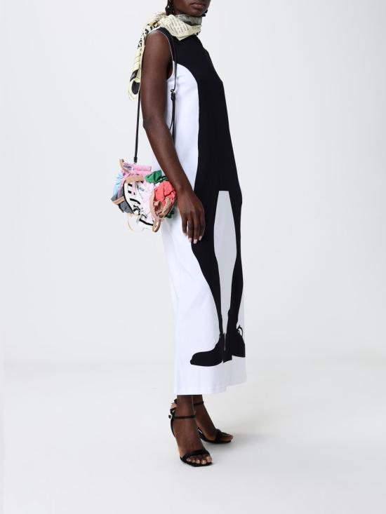 26SS 모스키노 롱 원피스 04120442 1001 White - MOSCHINO
