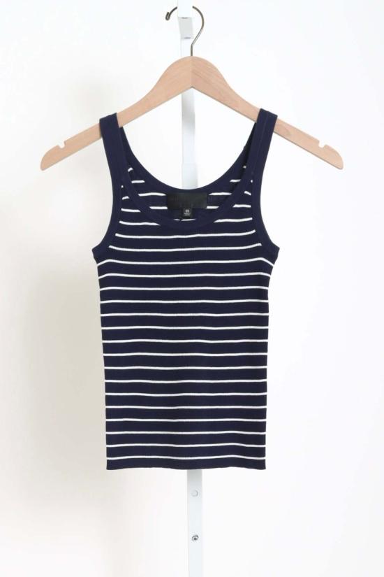  닐리로탄 민소매 티셔츠 닐리 로탄 렌리 스트라이프 스웨터 탱크탑