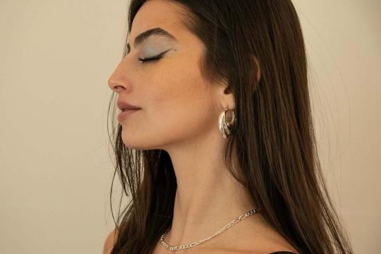  Milk & Rose 이어링 밀크앤로즈 아우라 후프 - OTHER BRANDS