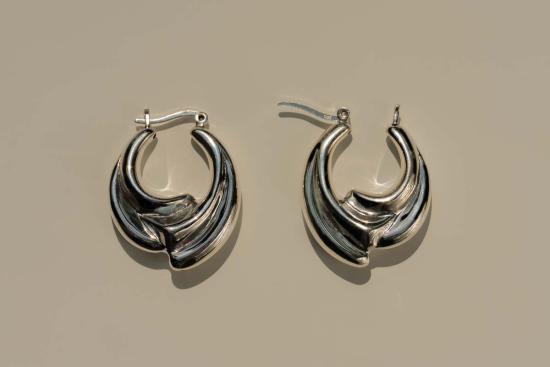  Milk & Rose 이어링 밀크앤로즈 아우라 후프 - OTHER BRANDS