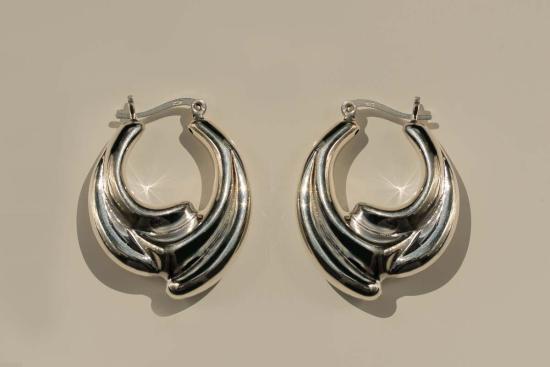  Milk & Rose 이어링 밀크앤로즈 아우라 후프 - OTHER BRANDS