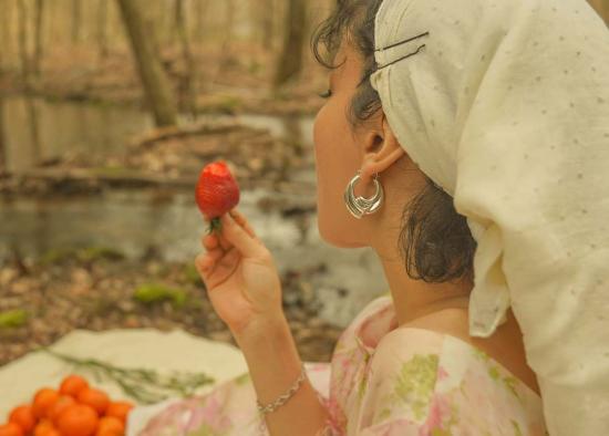  Milk & Rose 이어링 밀크앤로즈 아우라 후프 - OTHER BRANDS