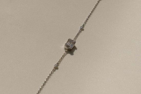  Milk & Rose 팔찌 밀크 & 로즈 바게트 브레이슬릿 - OTHER BRANDS