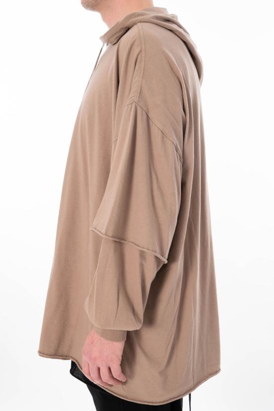 26SS 다크쉐도우 후드 티셔츠 DU01F4271 RN 64 Beige - DRKSHDW