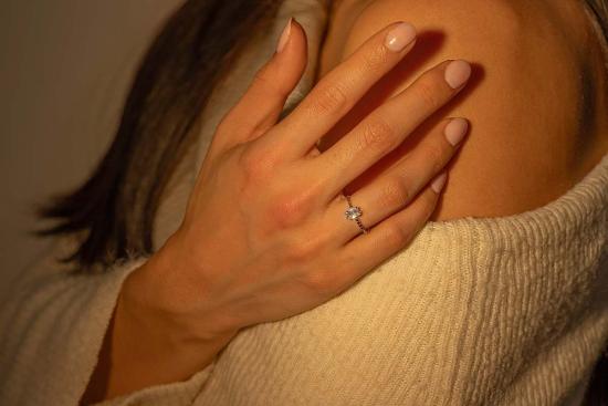  Milk & Rose 반지 밀크 & 로즈 바게트 링 - OTHER BRANDS