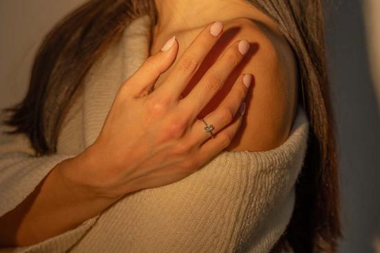  Milk & Rose 반지 밀크 & 로즈 바게트 링 - OTHER BRANDS