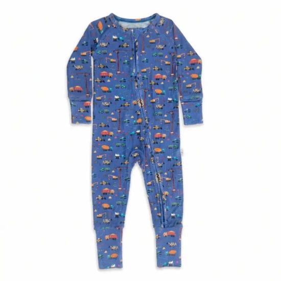  [키즈] Bug + Bean 오버롤 키즈 버그 + 빈 뱀부 스몰 립 지퍼 롬퍼 - OTHER BRANDS