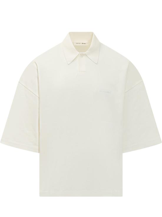 26SS 피어오브갓 폴로 티셔츠 125SP264423F IVORY