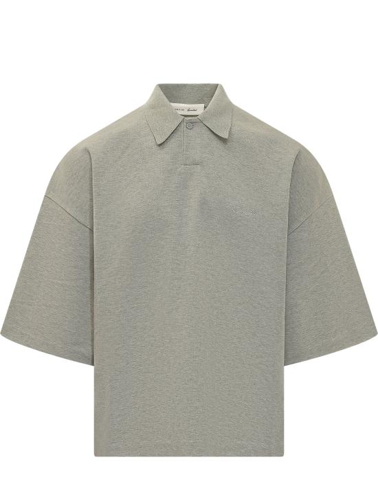 26SS 피어오브갓 폴로 티셔츠 125SP264422F HEATHER CONCRETE HEATHER