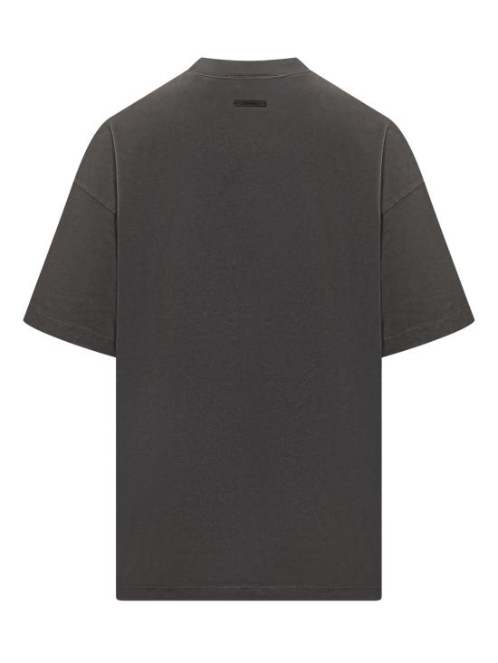 26SS 피어오브갓 반팔 티셔츠 125SP264471F BLACK FADED BLACK - FEAR OF GOD