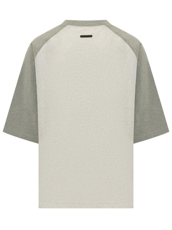 26SS 피어오브갓 반팔 티셔츠 125SP264062F OATMEAL OATMEAL CONCRETE HEATHER - FEAR OF GOD