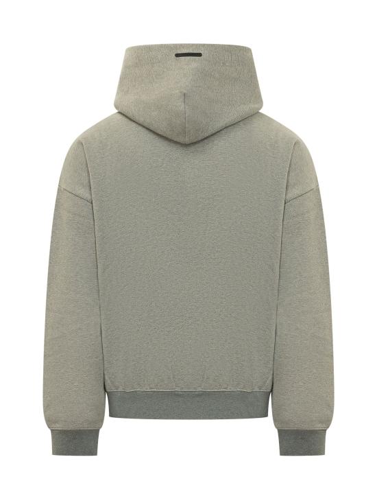 26SS 피어오브갓 후드 티셔츠 192SP262053F HEATHER CONCRETE HEATHER DARK CONCRETE HEATHER - FEAR OF GOD