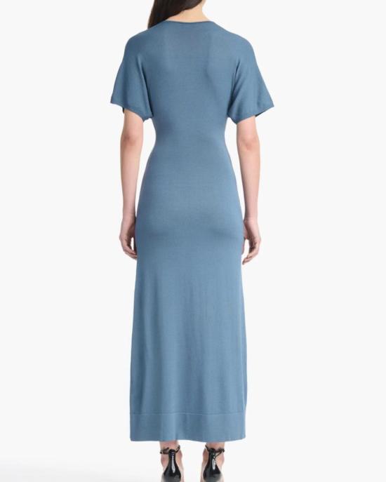  알투자라 롱 원피스 르네 드레스 애쉬 블루 - ALTUZARRA