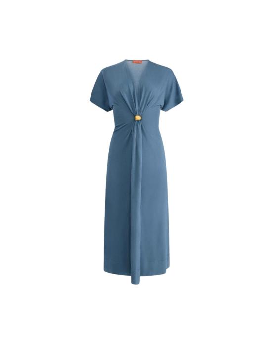  알투자라 롱 원피스 르네 드레스 애쉬 블루