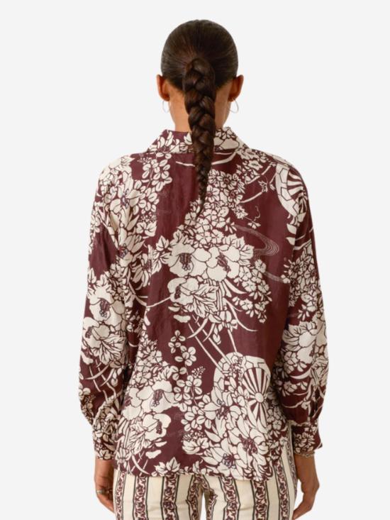  알릭스 오브 보헤미아 블라우스 보헤미아의 알릭스 에머리 오번 스포크 셔츠 - ALIX OF BOHEMIA