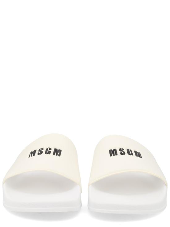 26SS 엠에스지엠 뮬/슬리퍼 4040MS208 86401 WHITE - MSGM