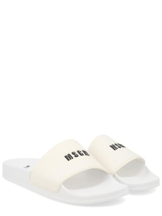 26SS 엠에스지엠 뮬/슬리퍼 4040MS208 86401 WHITE - MSGM