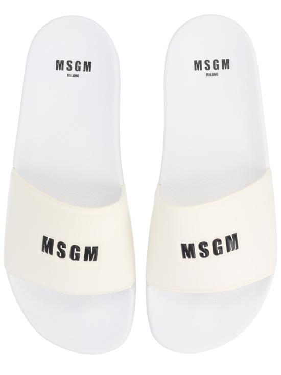 26SS 엠에스지엠 뮬/슬리퍼 4040MS208 86401 WHITE - MSGM