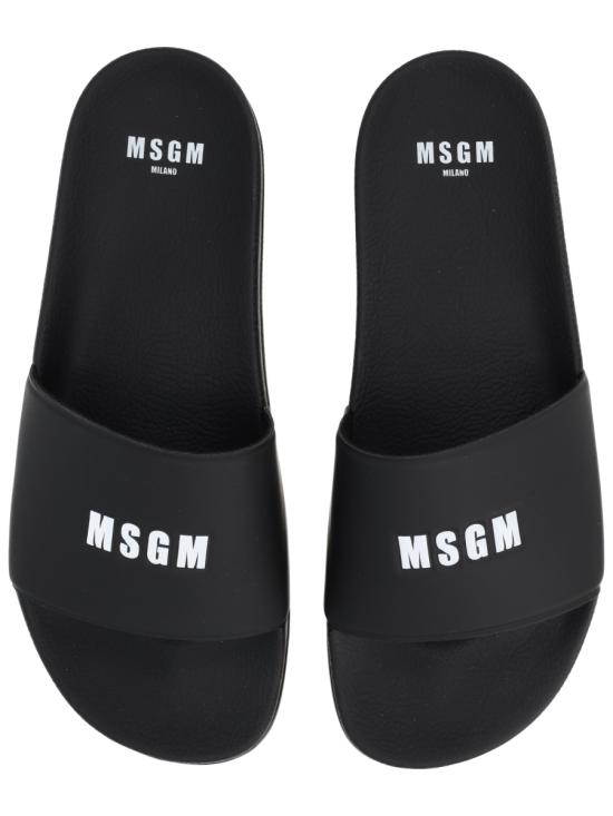26SS 엠에스지엠 뮬/슬리퍼 4040MS208 86499 BLACK - MSGM