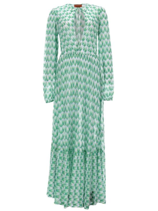 26SS 미소니 롱 원피스 MS26SQ0L BR014IS72OR BLUE