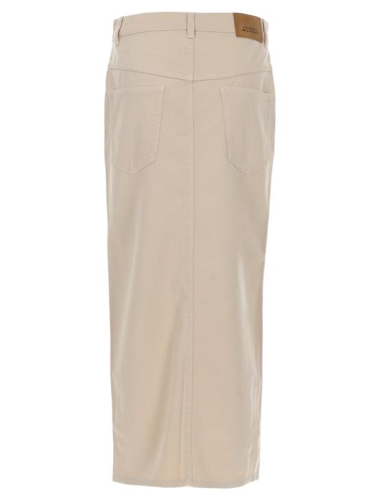 26SS 이자벨마랑 롱 스커트 JU0480FA B1H07I23EC POWDER - ISABEL MARANT