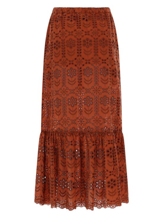 26SS PS 바이 폴스미스 롱 스커트 W2R 305S V31442 65 BROWN - PS BY PAUL SMITH