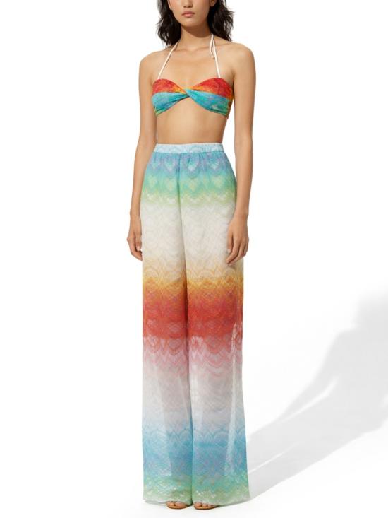 26SS 미소니 팔라초 팬츠 MC25SI01 BR014HSM9X1 MULTICOLOUR - MISSONI