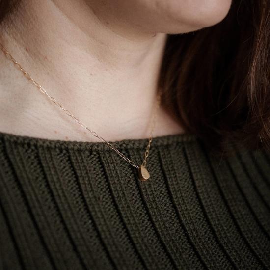  Commonform 목걸이/팬던트 커먼폼 레인 데미 파인 골드 목걸이